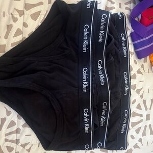 Calvin Klein Black Underwear Set